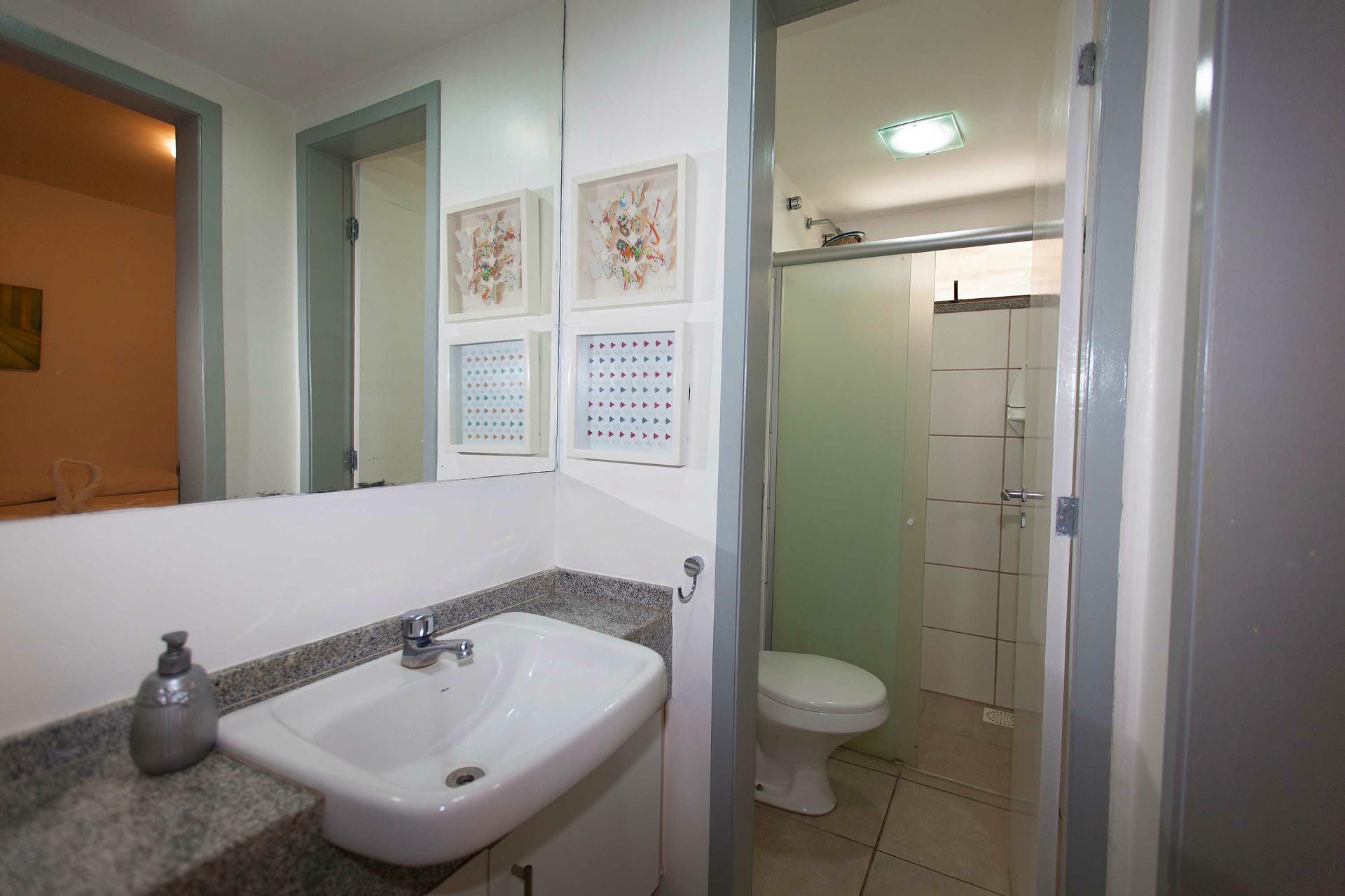 Banheiro do apartamento
