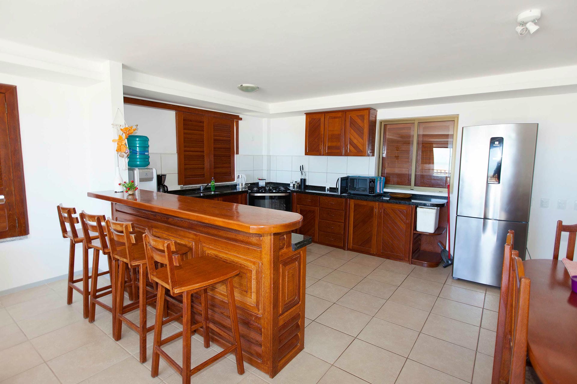 Cozinha do apartamento