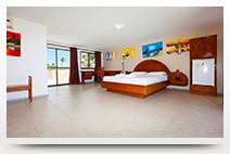 Cobertura no Ocean View quarto